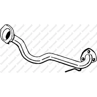 Tuyau d'échappement BOSAL 753-281