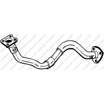 Tuyau d'échappement BOSAL 753-323