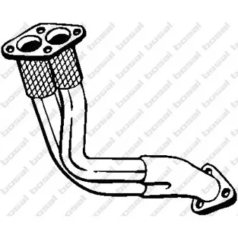 Tuyau d'échappement BOSAL 753-517
