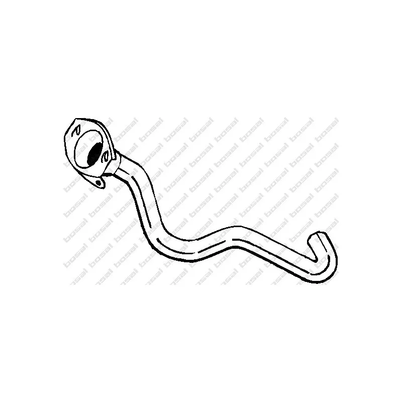 Tuyau d'échappement BOSAL 753-737
