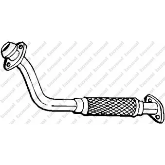 Tuyau d'échappement BOSAL 753-805