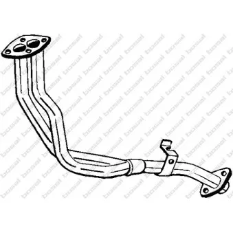 Tuyau d'échappement BOSAL 753-823