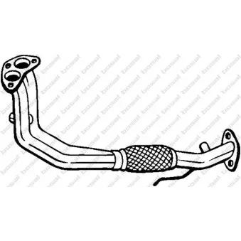 Tuyau d'échappement BOSAL 753-825