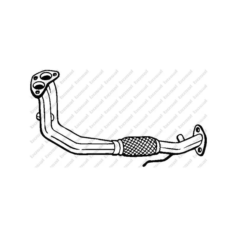 Tuyau d'échappement BOSAL 753-825