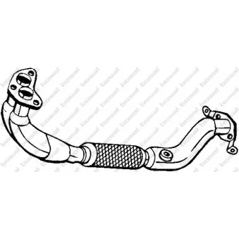 Tuyau d'échappement BOSAL 753-833