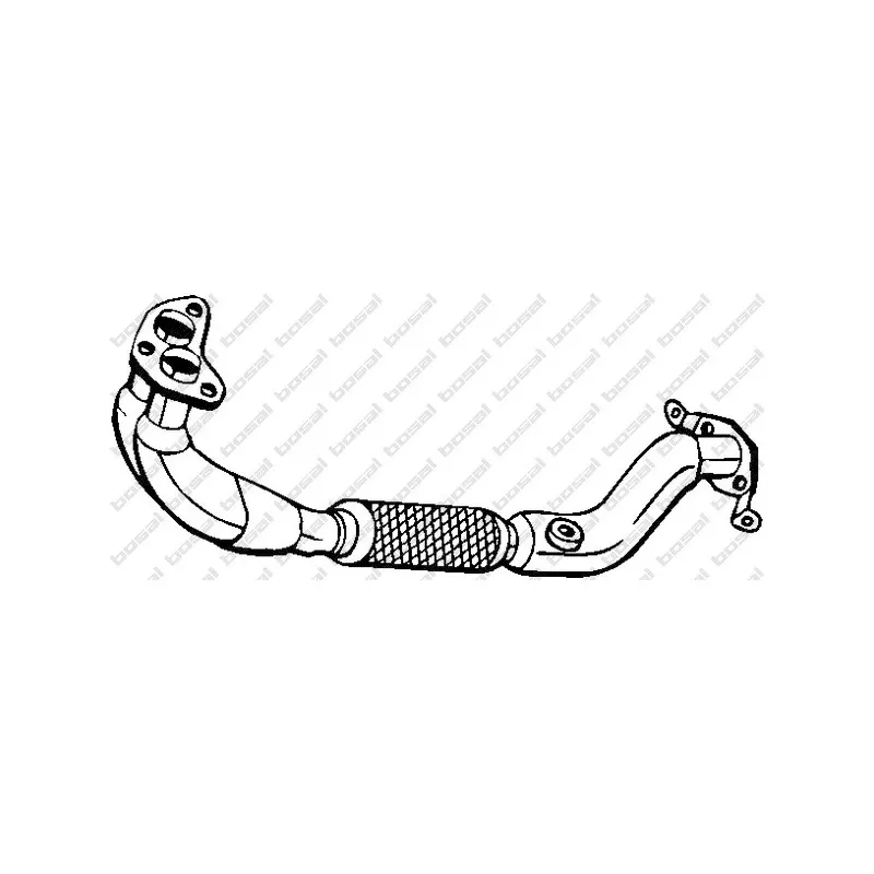Tuyau d'échappement BOSAL 753-833