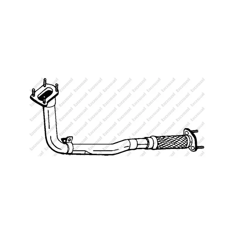 Tuyau d'échappement BOSAL 753-837