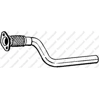 Tuyau d'échappement BOSAL 760-819
