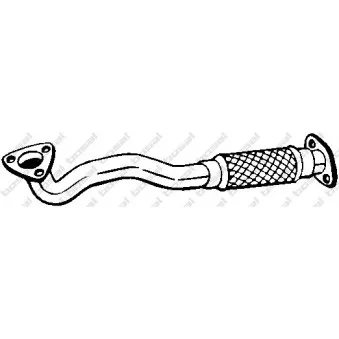 Tuyau d'échappement BOSAL 765-173