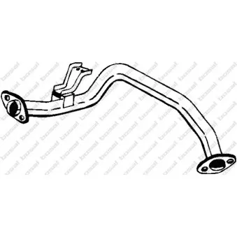 Tuyau d'échappement BOSAL 770-585