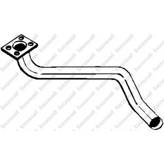 Tuyau d'échappement BOSAL 773-867