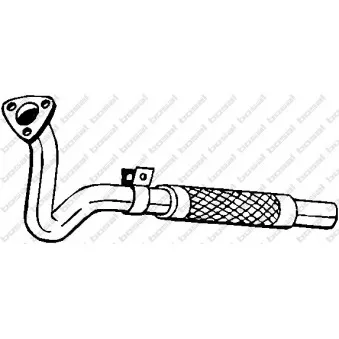 Tuyau d'échappement BOSAL 775-821