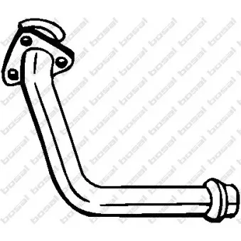 Tuyau d'échappement BOSAL