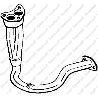 Tuyau d'échappement BOSAL 782-207
