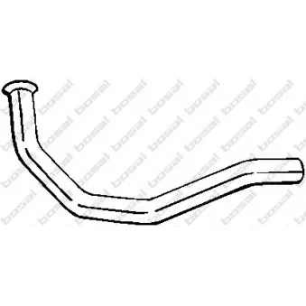 Tuyau d'échappement BOSAL 782-465