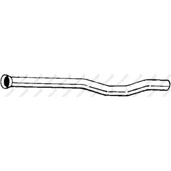 Tuyau d'échappement BOSAL 782-931