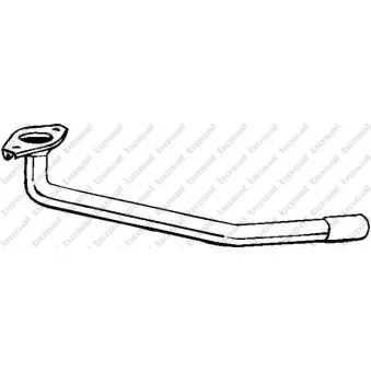 Tuyau d'échappement BOSAL 783-309