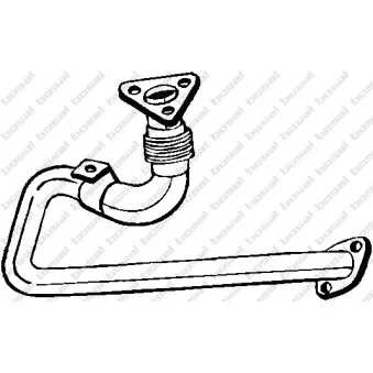 Tuyau d'échappement BOSAL 785-039