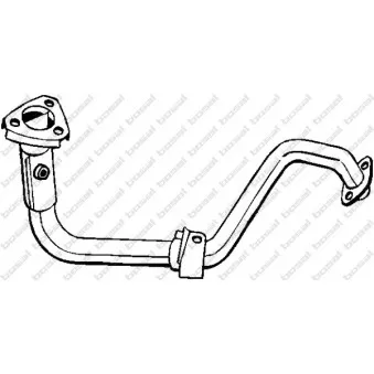 Tuyau d'échappement BOSAL 785-243