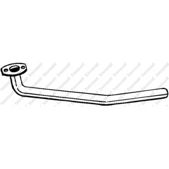 Tuyau d'échappement BOSAL 785-309