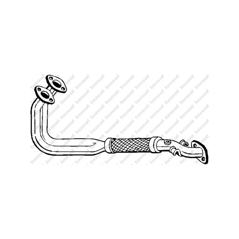 Tuyau d'échappement BOSAL 786-007