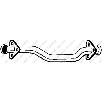 Tuyau d'échappement BOSAL 786-373