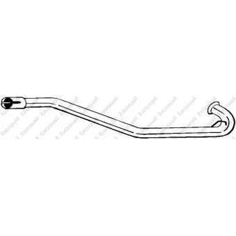 Tuyau d'échappement BOSAL 786-535