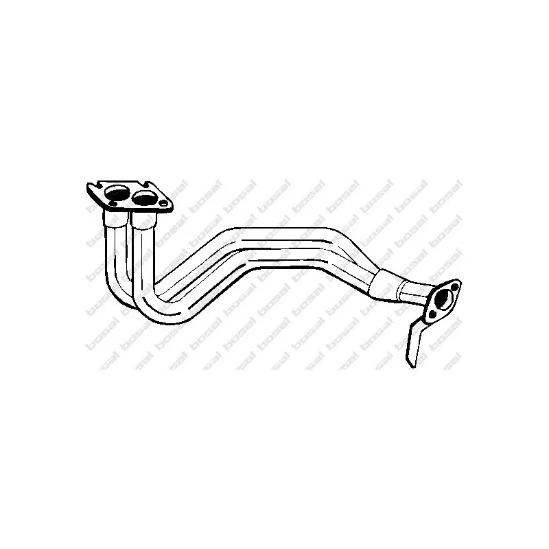 Tuyau d'échappement BOSAL 787-017