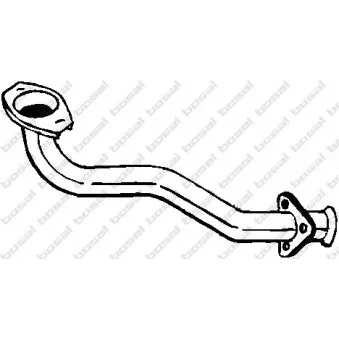 Tuyau d'échappement BOSAL 787-449