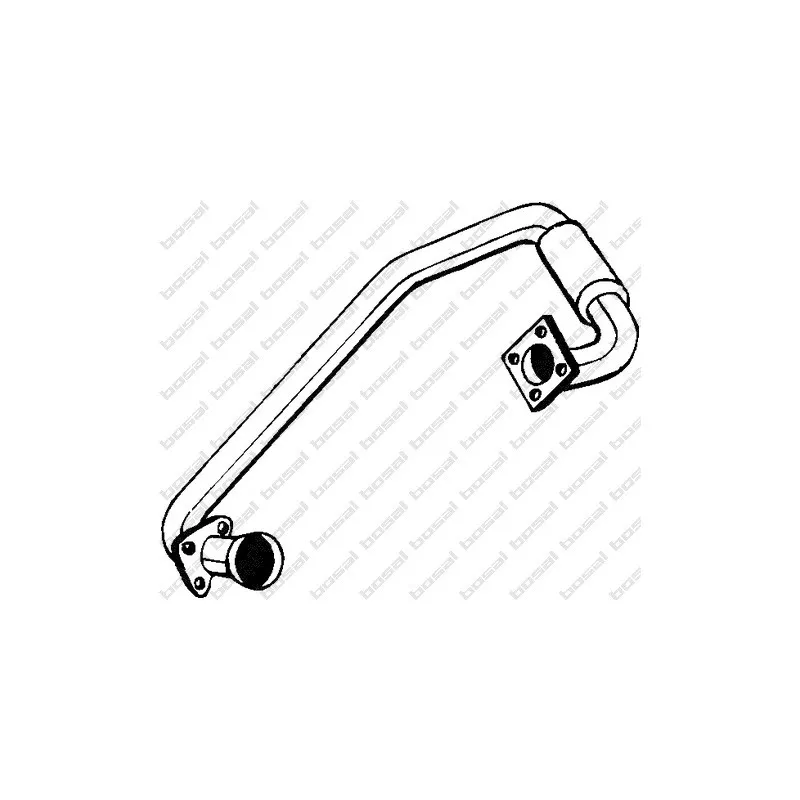 Tuyau d'échappement BOSAL 787-563