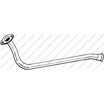 Tuyau d'échappement BOSAL 787-841