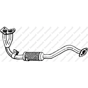 Tuyau d'échappement BOSAL