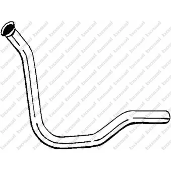 Tuyau d'échappement BOSAL 788-129