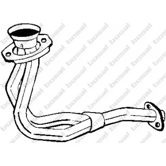 Tuyau d'échappement BOSAL 788-283
