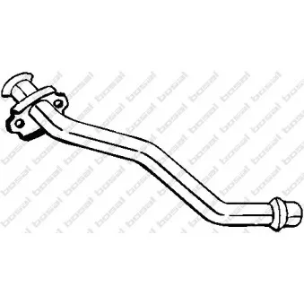 Tuyau d'échappement BOSAL 788-319