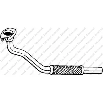 Tuyau d'échappement BOSAL 788-407