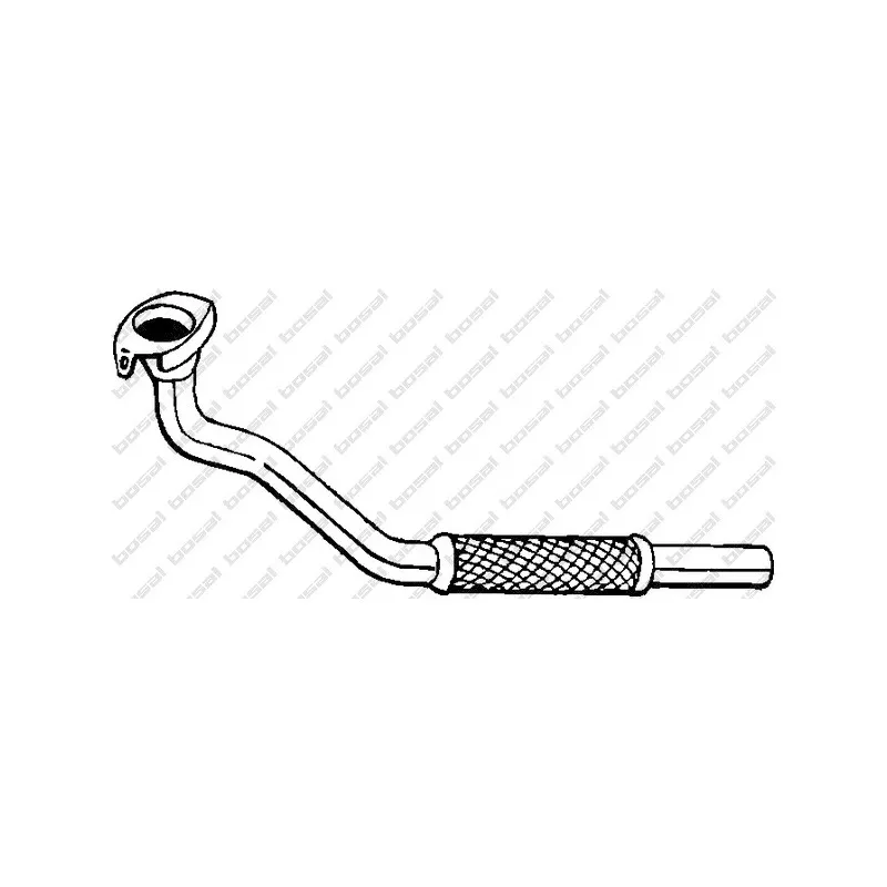 Tuyau d'échappement BOSAL 788-407