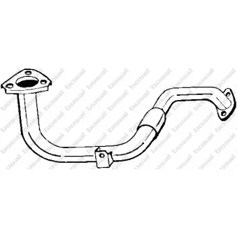 Tuyau d'échappement BOSAL 788-493