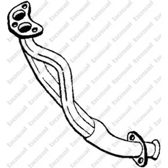 Tuyau d'échappement BOSAL 788-637