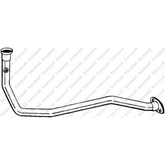 Tuyau d'échappement BOSAL 789-029