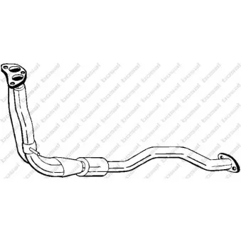 Tuyau d'échappement BOSAL 789-031
