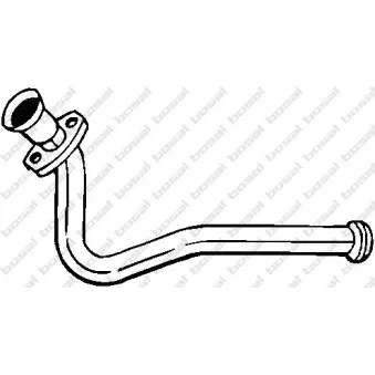 Tuyau d'échappement BOSAL 789-217
