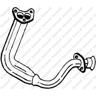 Tuyau d'échappement BOSAL 789-529