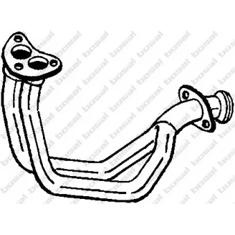 Tuyau d'échappement BOSAL 789-785
