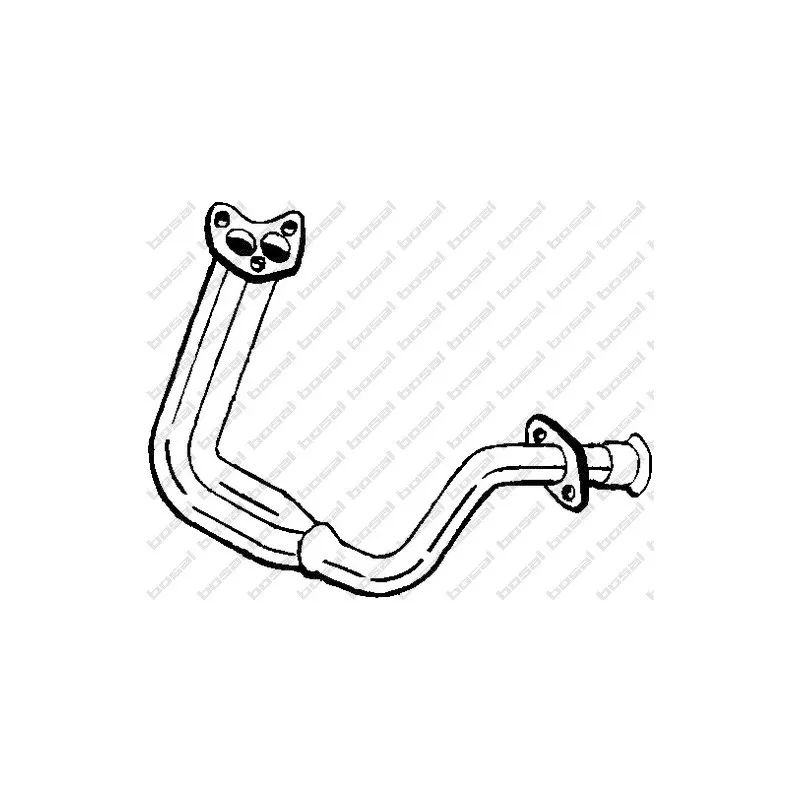 Tuyau d'échappement BOSAL 789-789