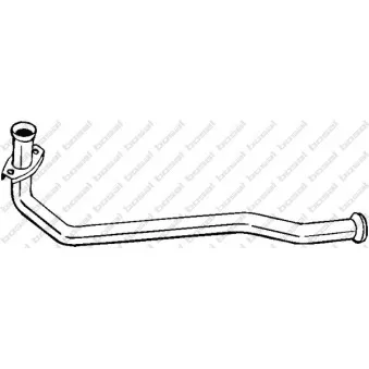 Tuyau d'échappement BOSAL 790-417
