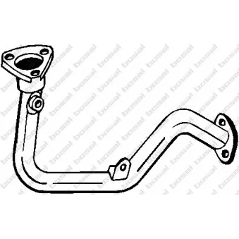 Tuyau d'échappement BOSAL 791-011