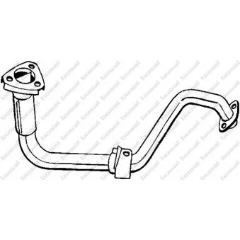 Tuyau d'échappement BOSAL 791-017