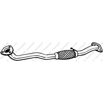 Tuyau d'échappement BOSAL