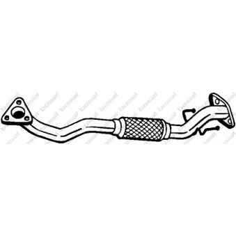 Tuyau d'échappement BOSAL 800-019